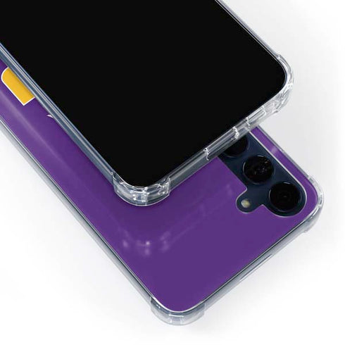 LSU Tigers Mascot Galaxy A35 5G Clear Case